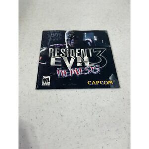 Resident Evil 3 Nemesis PC CD-ROM Manual Only Capcom Instruction Booklet